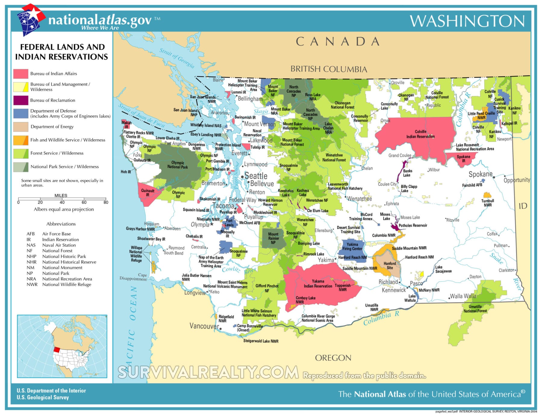 Washington - SurvivalRealty.com