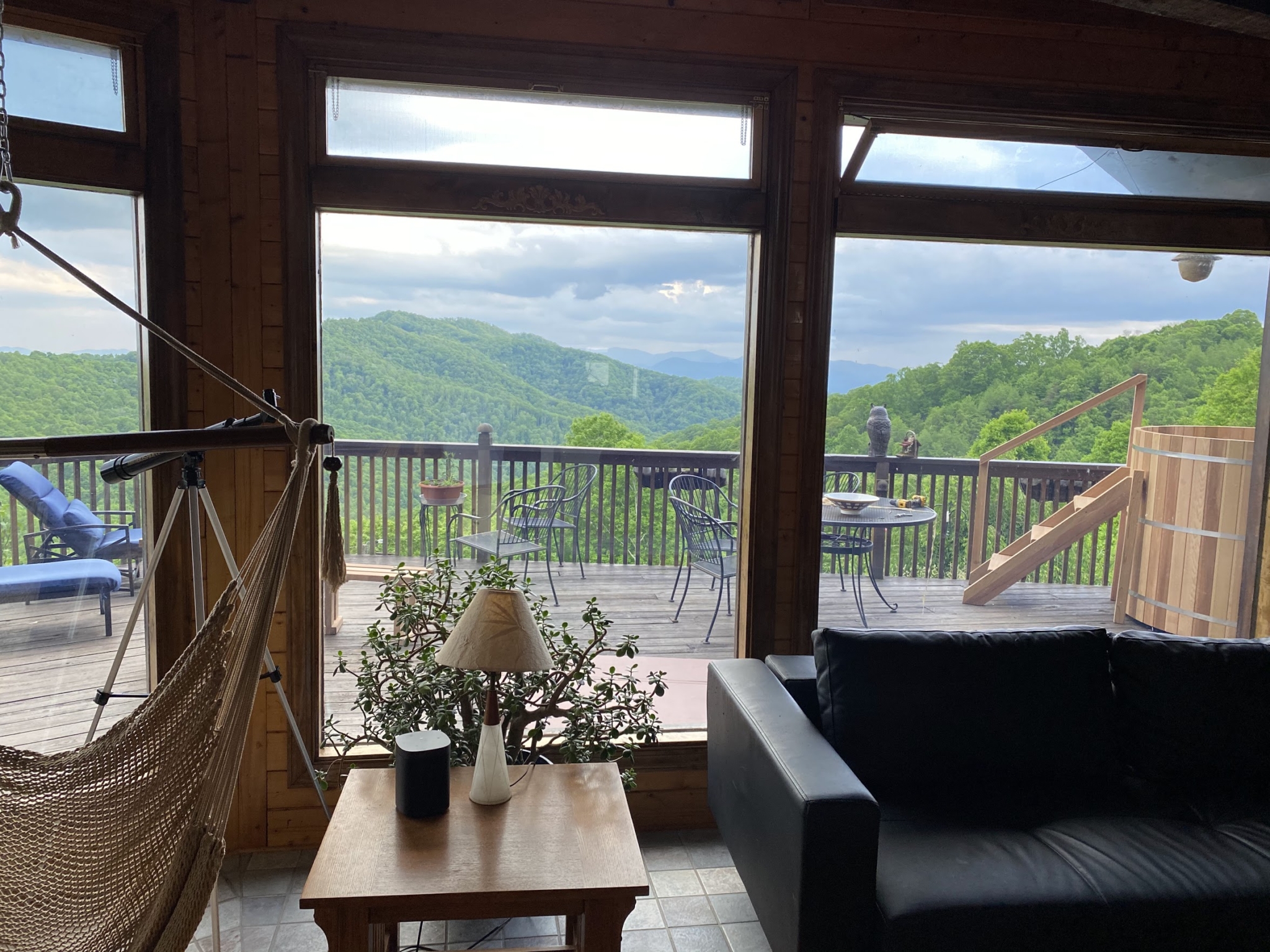Image showcasing Luxury Off-Grid Cabin the the Pisgah National Forest! - SurvivalRealty.com