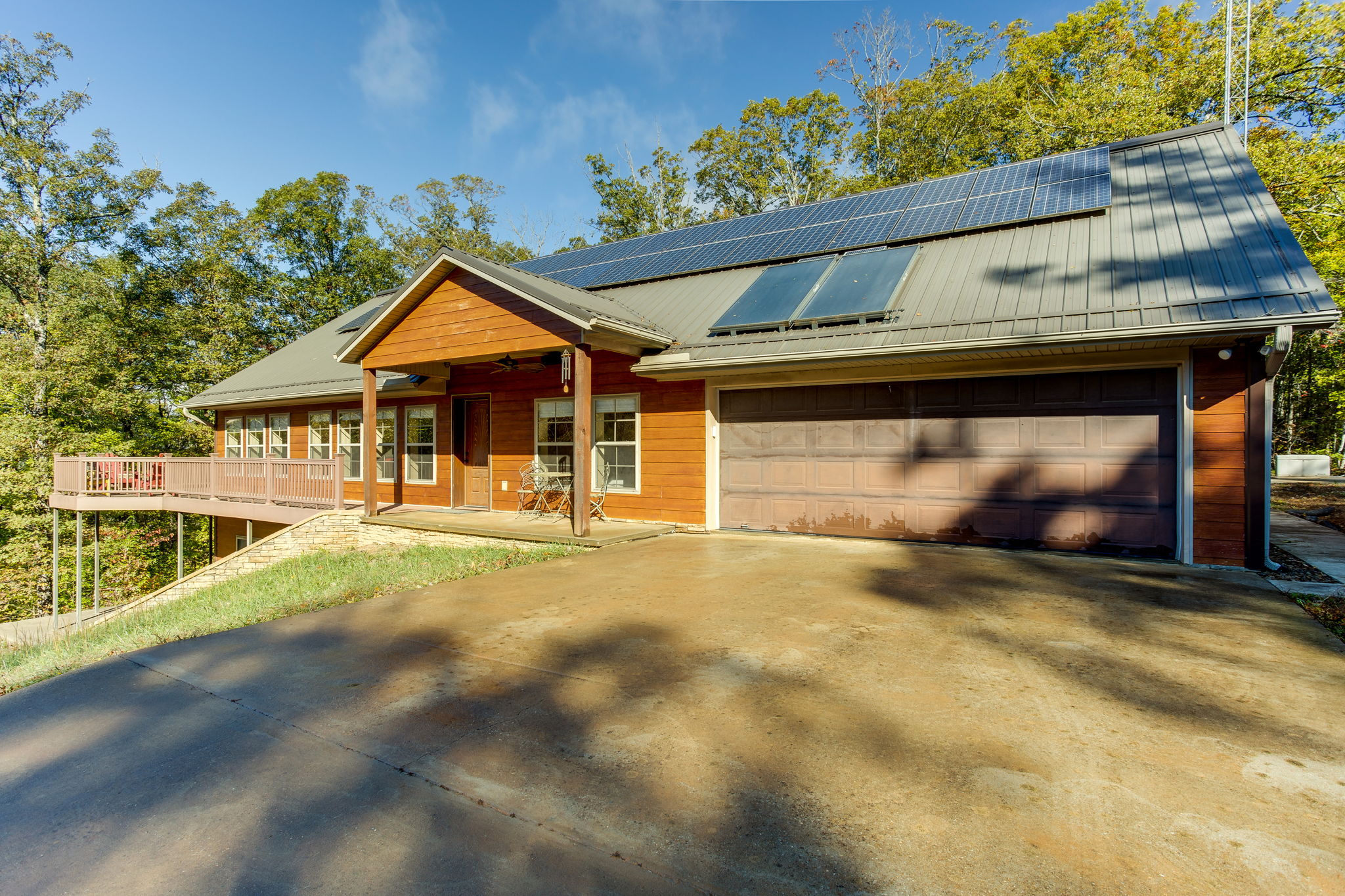 View of 100% Off-Grid Secure Ozarks Retreat - SurvivalRealty.com